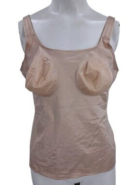 Ruby Ribbon Original Camisole Tank Top Size 40 Shaping Beige Shapewear Bra